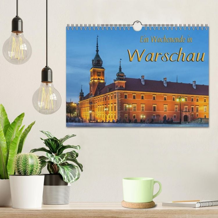 Produktbild: Ein Wochenende in Warschau (Wandkalender 2026 DIN A4 quer), CALVENDO Monatskalender