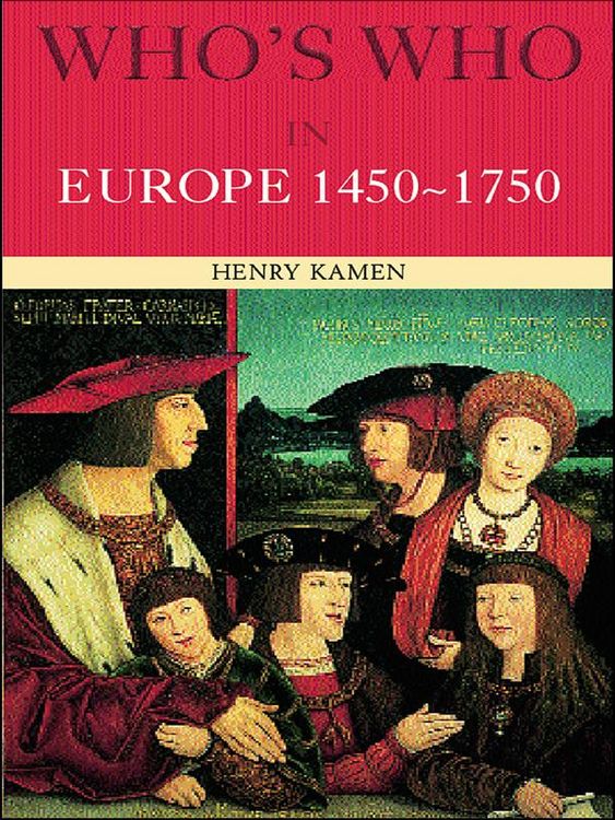 Produktbild: Who's Who in Europe 1450-1750