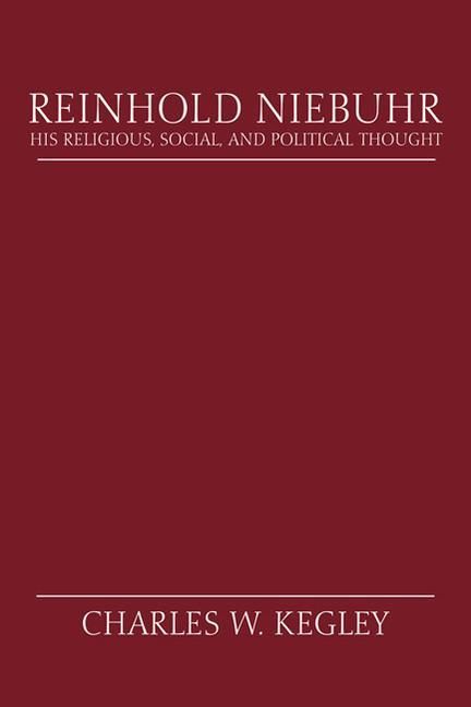Produktbild: Reinhold Niebuhr: His Religious, Social, and Political Thought
