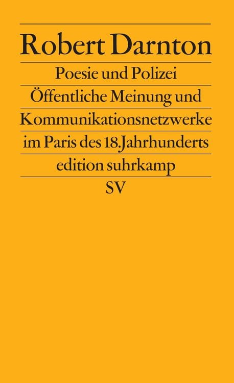 Produktbild: Poesie und Polizei