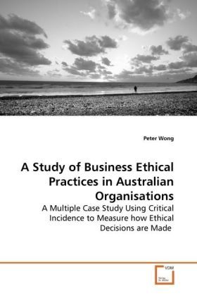 Produktbild: Wong, P: A Study of Business Ethical Practices in Australian