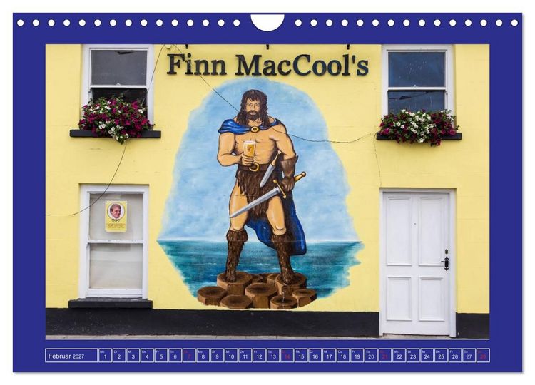 Produktbild: IRLAND - Die sch&ouml;nsten Fassadenmalereien (Wandkalender 2027 DIN A4 quer), CALVENDO Monatskalender