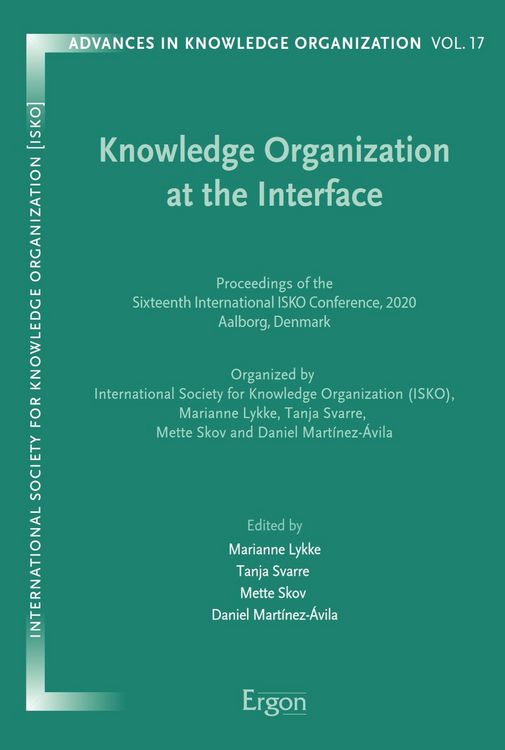 Produktbild: Knowledge Organization at the Interface