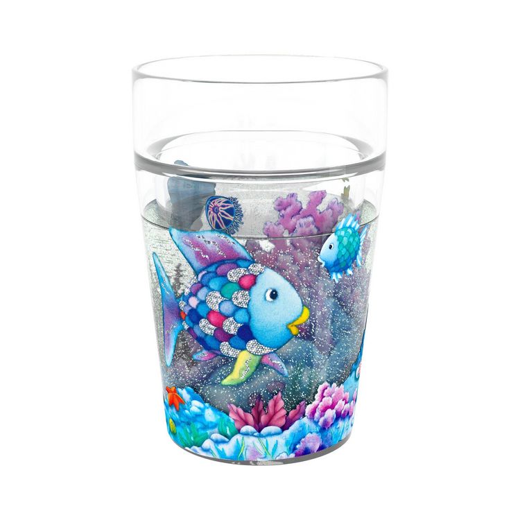 Produktbild: Glitzerbecher Der Regenbogenfisch