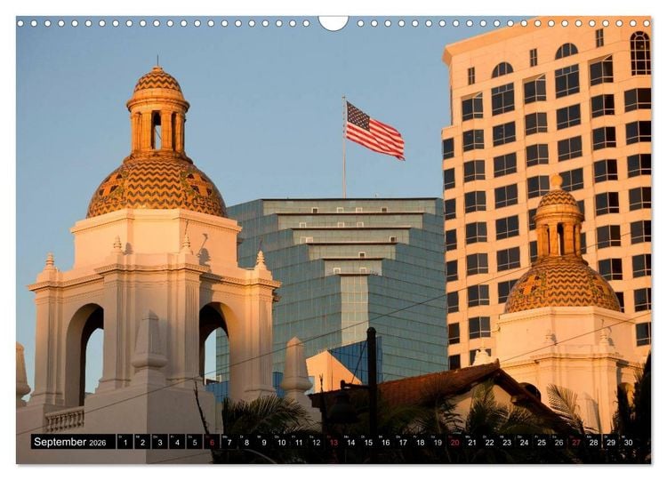 Produktbild: San Diego (Wandkalender 2026 DIN A3 quer), CALVENDO Monatskalender