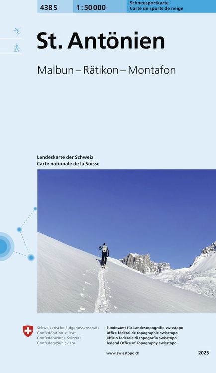 Produktbild: 438S St. Ant&ouml;nien Schneesportkarte