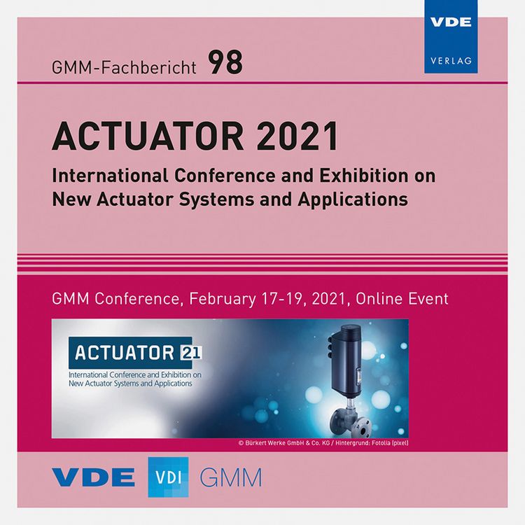 Produktbild: GMM-Fb. 98: ACTUATOR 2021