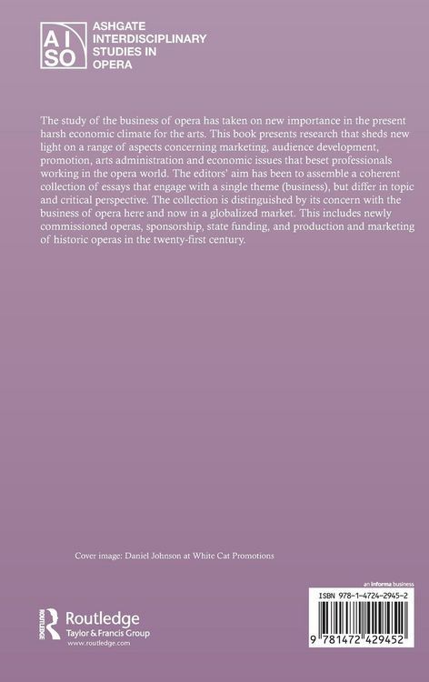 Produktbild: The Business of Opera