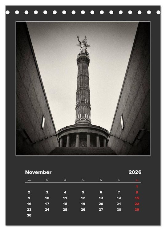 Produktbild: Berlin - Portrait einer Stadt (Tischkalender 2026 DIN A5 hoch), CALVENDO Monatskalender