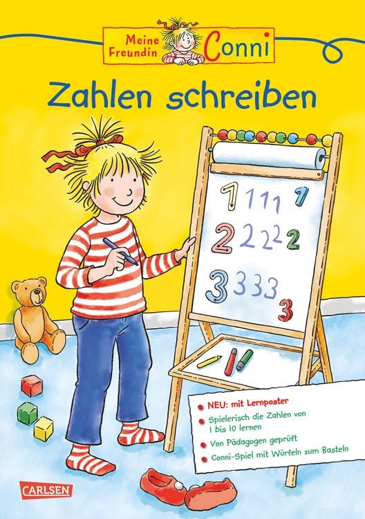 Produktbild: Conni Gelbe Reihe (Besch&auml;ftigungsbuch): Zahlen schreiben Extra