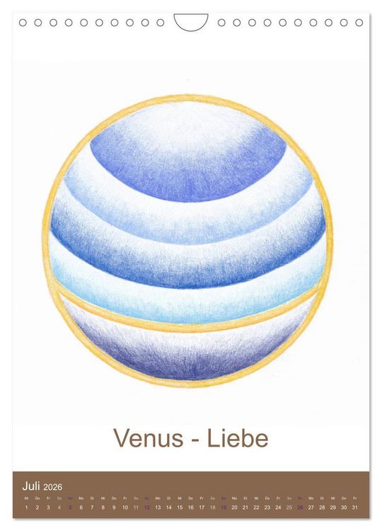 Produktbild: Atlantisheilsymbole (Wandkalender 2026 DIN A4 hoch), CALVENDO Monatskalender