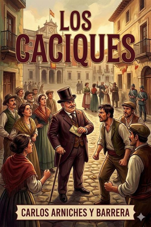 Produktbild: Los caciques / farsa c&oacute;mica de costumbres de pol&iacute;tica rural