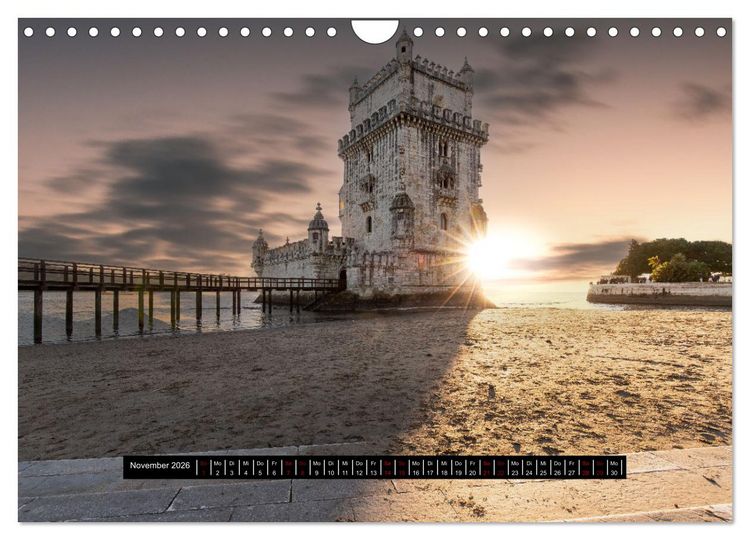 Produktbild: Urlaub Pur, 12 Str&auml;nde aus 12 L&auml;ndern (Wandkalender 2026 DIN A4 quer), CALVENDO Monatskalender