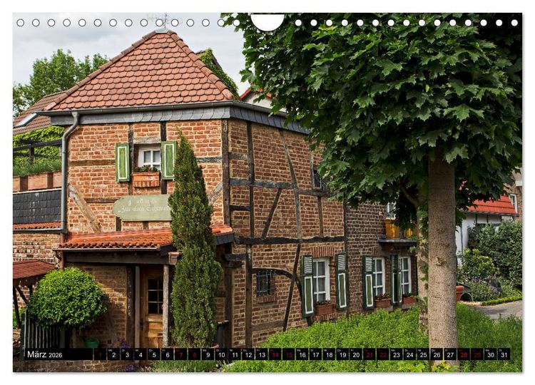 Produktbild: Wesseling am Rhein (Wandkalender 2026 DIN A4 quer), CALVENDO Monatskalender
