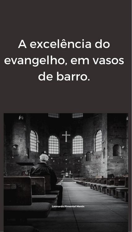 Produktbild: Excel&ecirc;ncia do evangelho em vaso de barro.