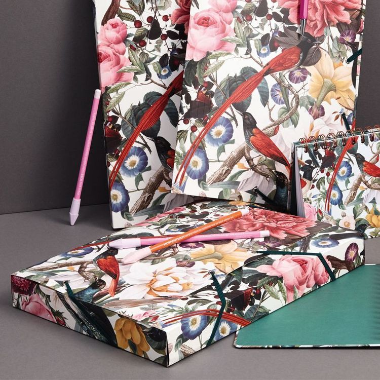 Produktbild: Sammelmappe de Luxe A4, Red Birdies