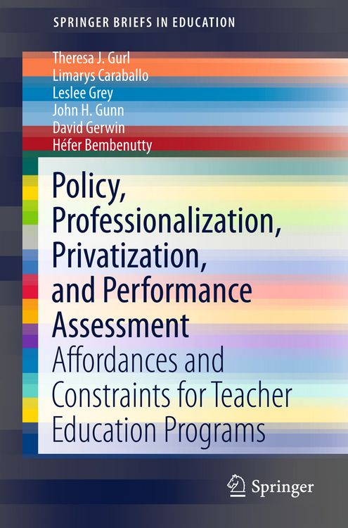 Produktbild: Policy, Professionalization, Privatization, and Performance Assessment