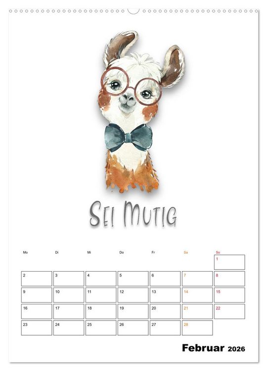 Produktbild: Bleib cool - Gute-Laune-Kalender (Wandkalender 2026 DIN A2 hoch), CALVENDO Monatskalender