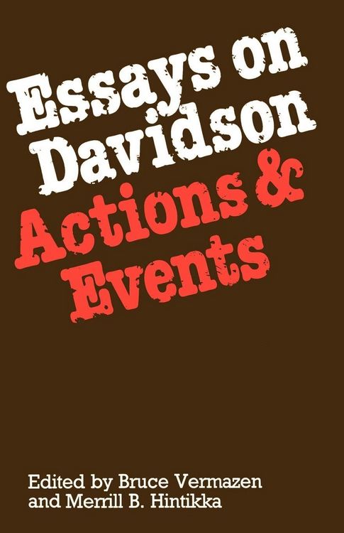 Produktbild: Essays on Davidson