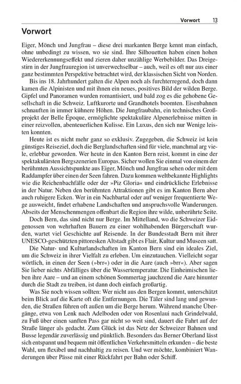 Produktbild: TRESCHER Reisef&uuml;hrer Bern und Berner Oberland