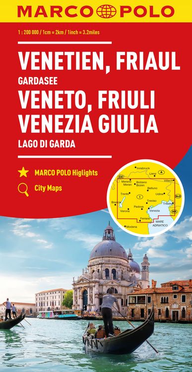 Produktbild: MARCO POLO Regionalkarte Italien 04 Venetien, Friaul
