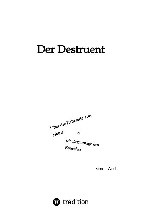 Produktbild: Der Destruent