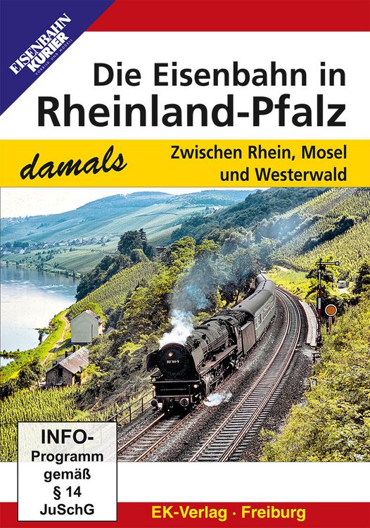 Produktbild: Die Eisenbahn in Rheinland-Pfalz damals, 1 DVD