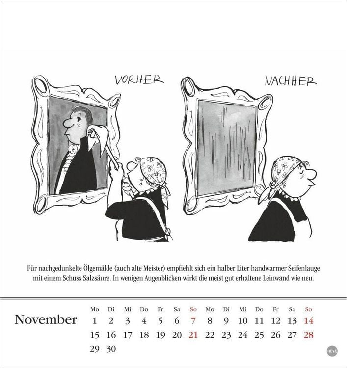 Produktbild: Loriot Postkartenkalender 2027