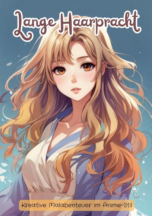 Produktbild: Lange Haarpracht im Anime-Stil