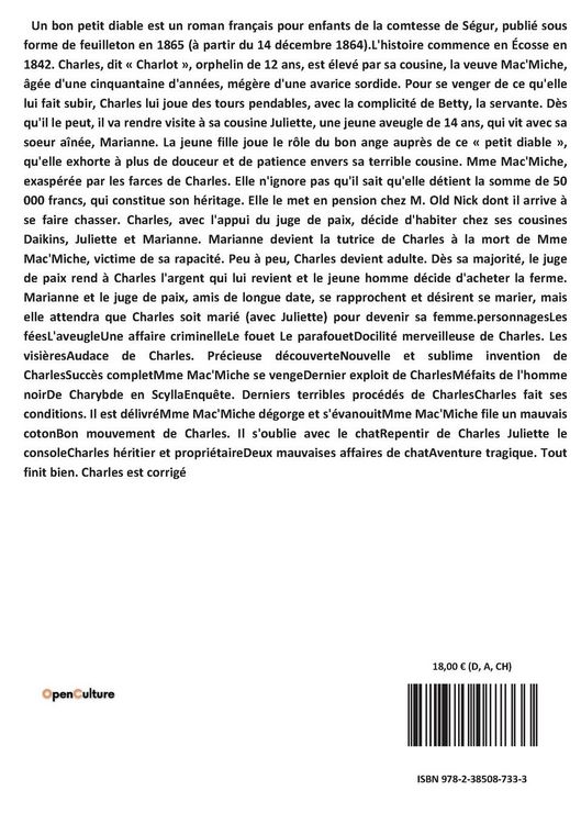 Produktbild: Un bon petit diable