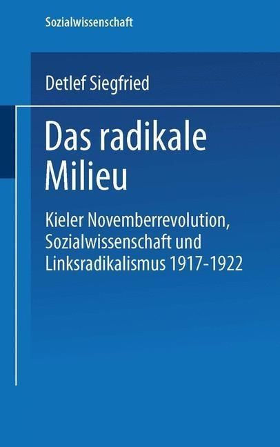 Produktbild: Das radikale Milieu