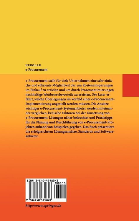 Produktbild: E-Procurement