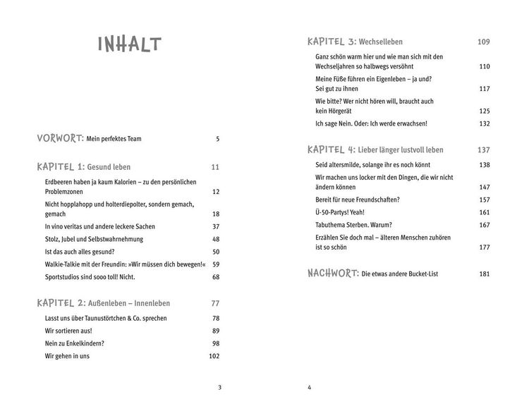 Der Geist ist willig, der Körper chillig