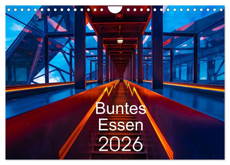 Produktbild: Buntes Essen 2026 (Wandkalender 2026 DIN A4 quer), CALVENDO Monatskalender