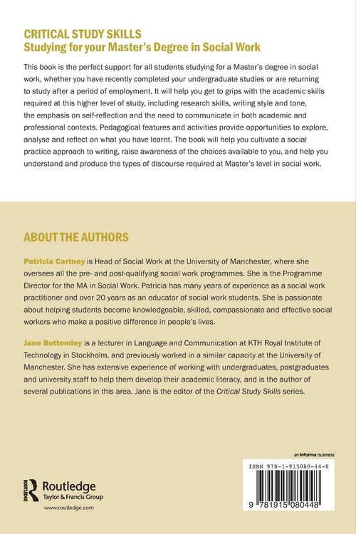 Produktbild: Studying for your Master's Degree in Social Work