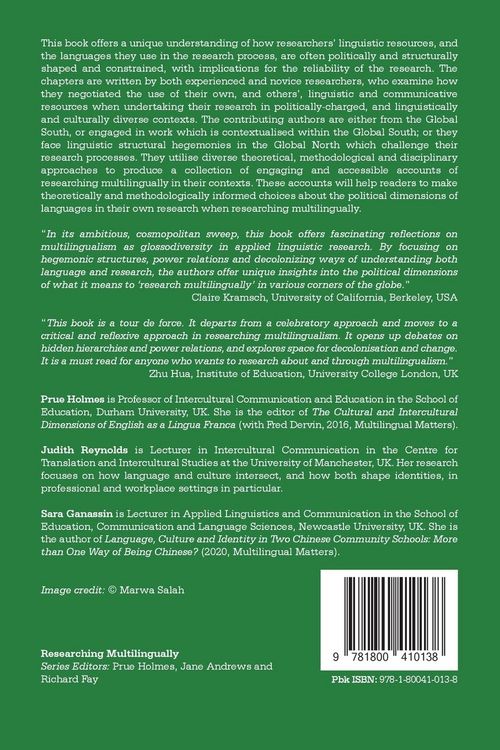 Produktbild: The Politics of Researching Multilingually