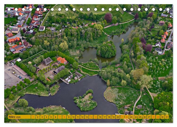 Produktbild: OLDENBURG OLLENBORG (Tischkalender 2026 DIN A5 quer), CALVENDO Monatskalender