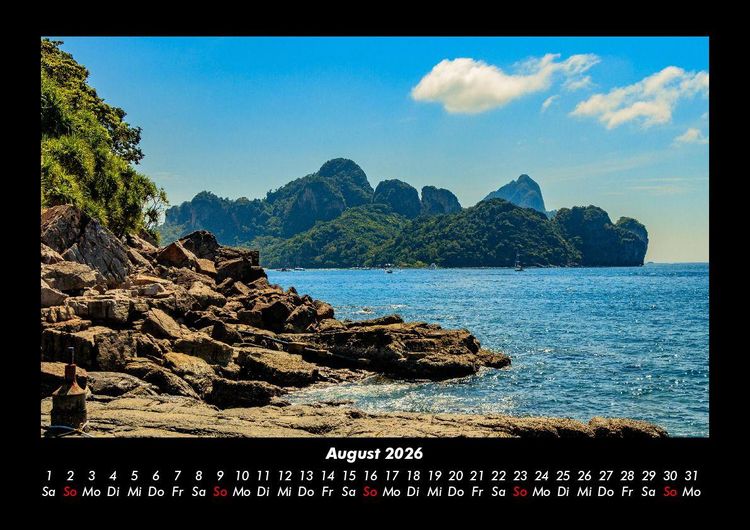 Produktbild: Meereslandschaften 2026 Fotokalender DIN A3