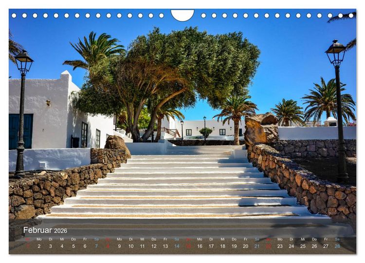 Produktbild: Lanzarote - Trauminsel vor Afrika (Wandkalender 2026 DIN A4 quer), CALVENDO Monatskalender