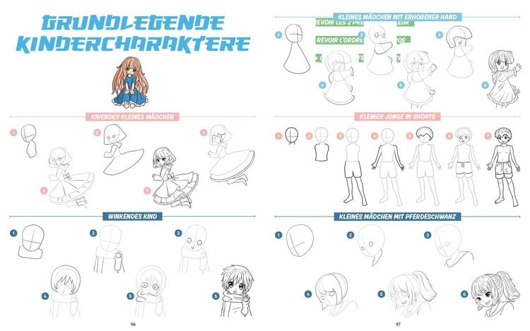 Produktbild: Die ultimative Motiv-Bibliothek &ndash;&nbsp;1000 x Manga zeichnen