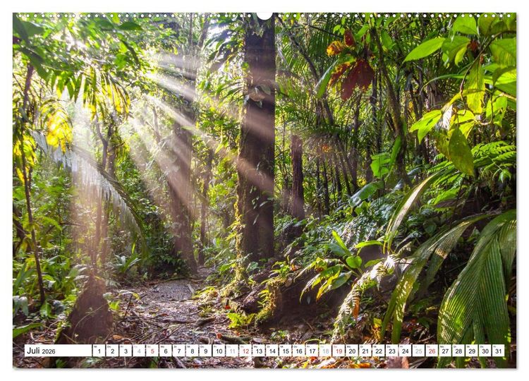 Produktbild: Costa Rica (hochwertiger Premium Wandkalender 2026 DIN A2 quer), Kunstdruck in Hochglanz