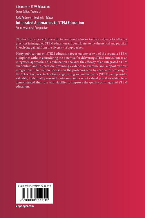 Produktbild: Integrated Approaches to STEM Education
