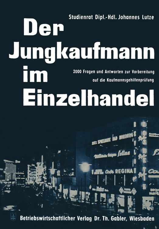 Produktbild: Der Jungkaufmann im Einzelhandel