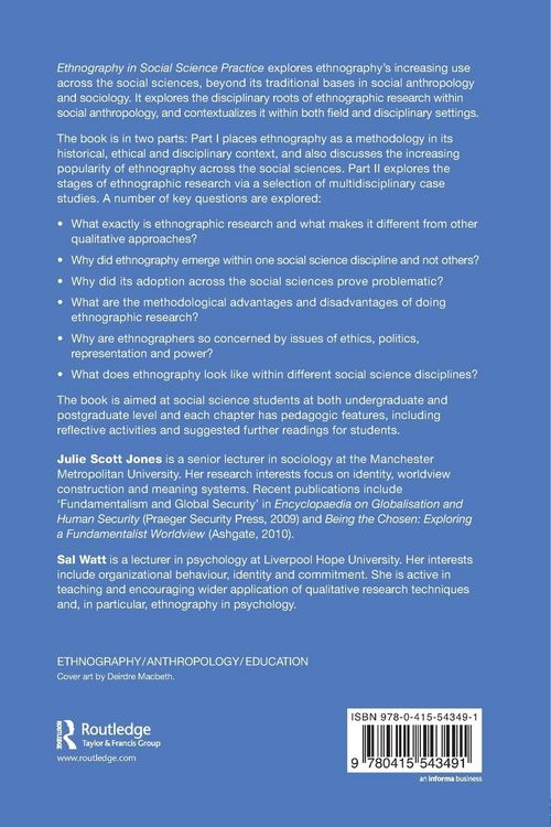Produktbild: Ethnography in Social Science Practice