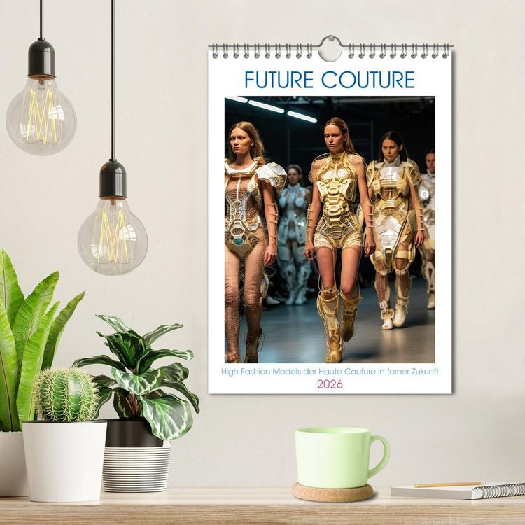 Produktbild: Future Couture (Wandkalender 2026 DIN A4 hoch), CALVENDO Monatskalender