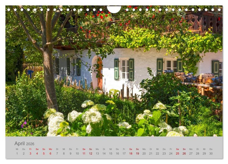 Produktbild: Garmisch-Partenkirchen Werdenfelser Land (Wandkalender 2026 DIN A4 quer), CALVENDO Monatskalender