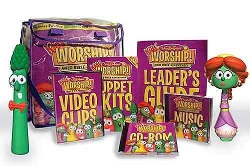 Produktbild: VeggieTales Kids' Worship! Unit 2 - Wild Bible Adventures: For Children's Church or Large-Group Programming