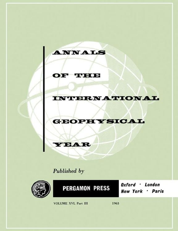 Produktbild: Calendar Record for the International Geophysical Cooperation 1959