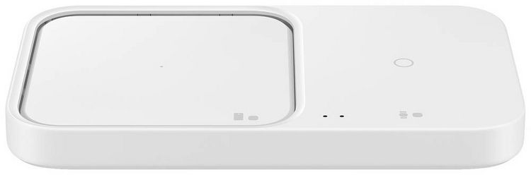Produktbild: Samsung Induktions-Ladeger&auml;t 15 W Wireless Charger Duo EP-P5400 EP-P5400BWEGEU Ausg&auml;nge USB-C&reg; Wei&szlig;