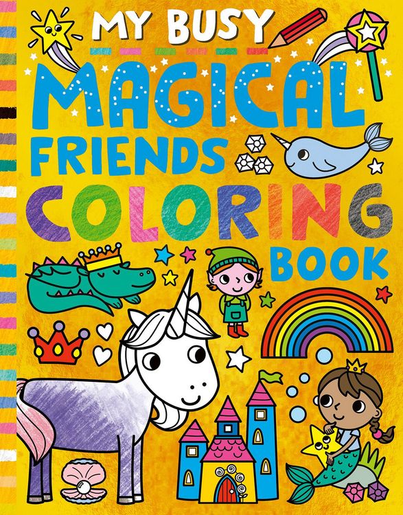 Produktbild: My Busy Magical Friends Coloring Book